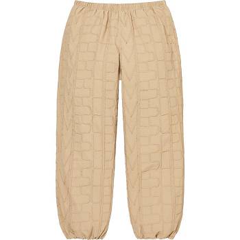 Pantalon Supreme Repeat Stitch Piste Pant Marron | FR398CE