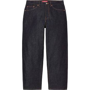 Pantalon Supreme Rigid Baggy Jean Noir | FR427NB